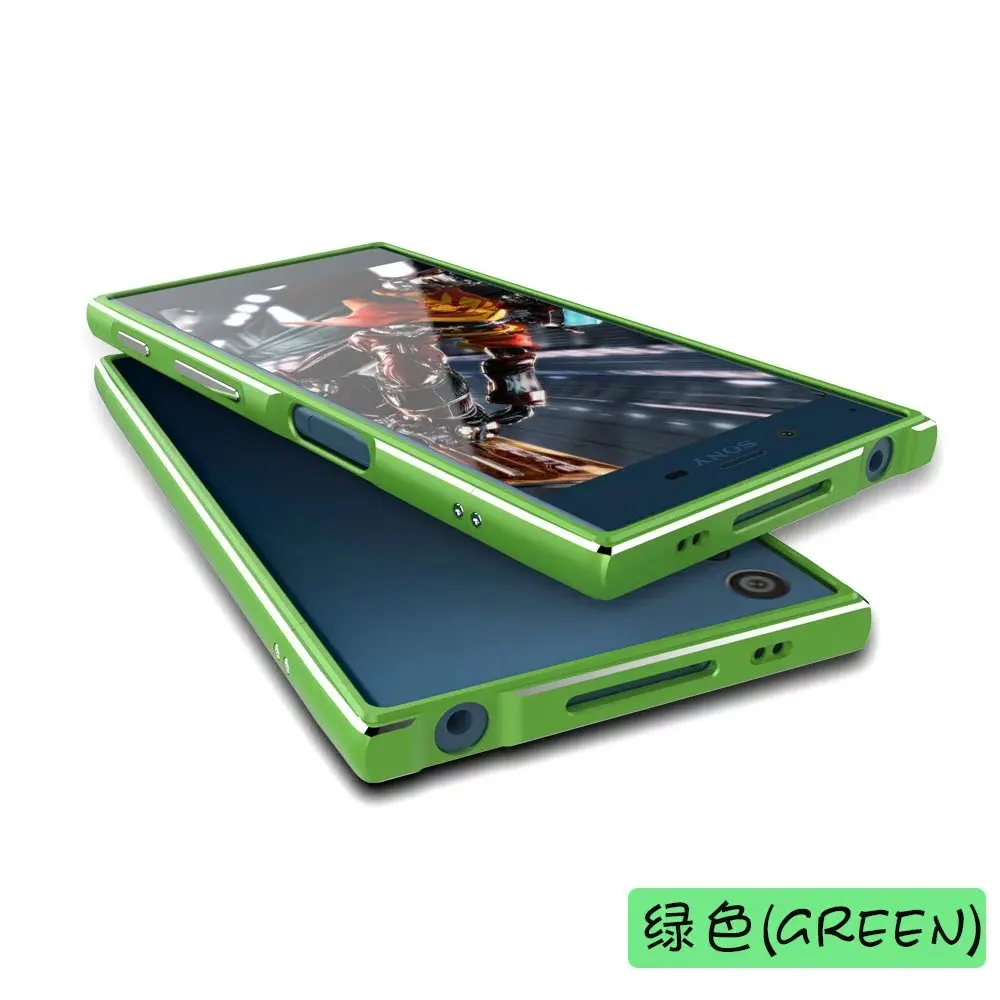 Чехол для Sony XZ Luxury Deluxe Ультратонкий чехол алюминиевый бампер Xperia F8332 5 2 дюйма +