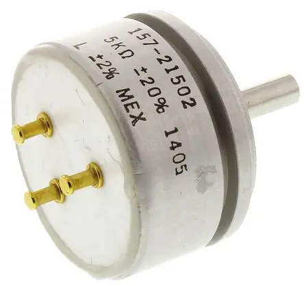 [BELLA]157 21502 5K + 20% прецизионный потенциометр 1 Вт 3 17 мм|precision potentiometer|potentiometer 5k5k potentiometer