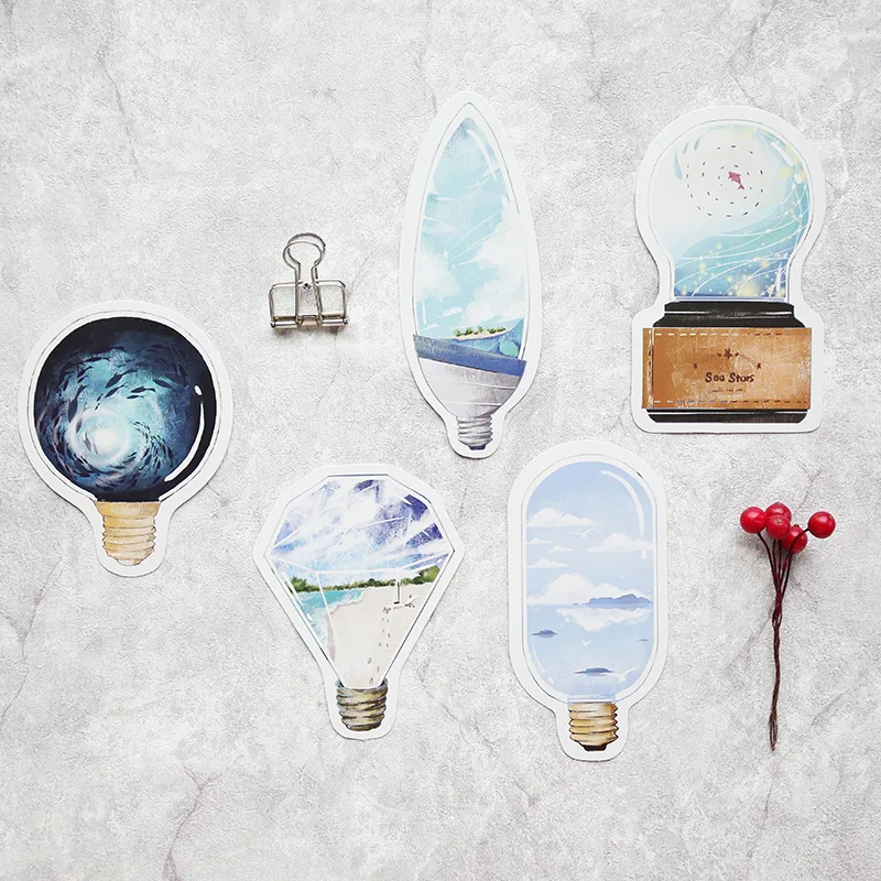 30 шт. карта в стиле little world in bulb многофункциональная для скрапбукинга приглашения