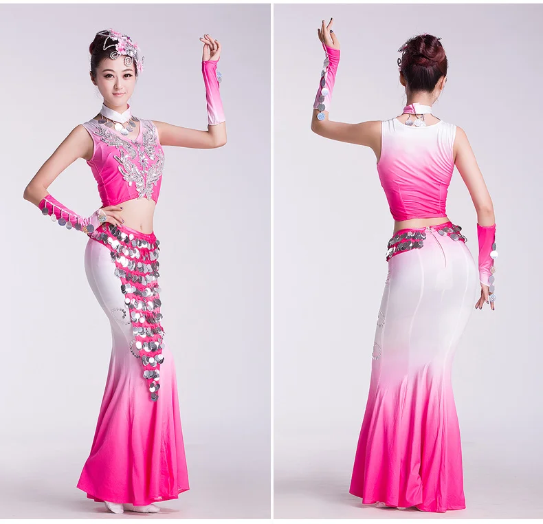 Одежда для сценического танца искусственный костюм традиционного китайского