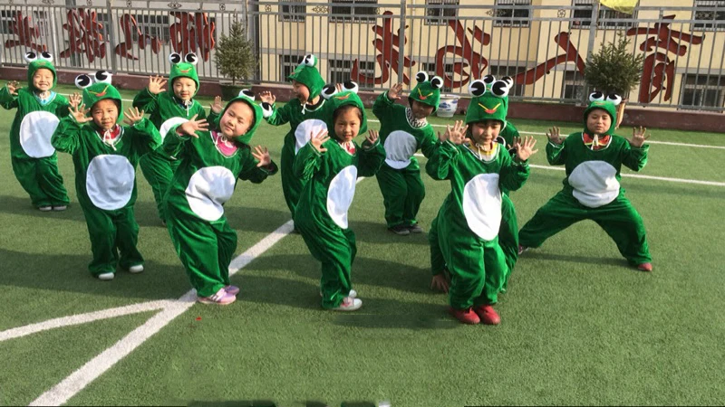 Детский танцевальный костюм лягушки tadpole ищем Мамины маленькие с мультяшными