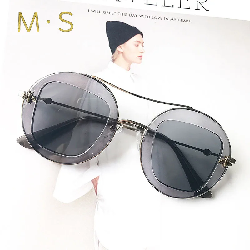 Женские солнцезащитные очки MS 2018 брендовые дизайнерские на лето модные