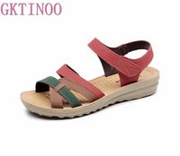 gktinoo summer women sandals comfortable ladies shoes beach gladiator sandal women casual female flat sandals fashion shoe