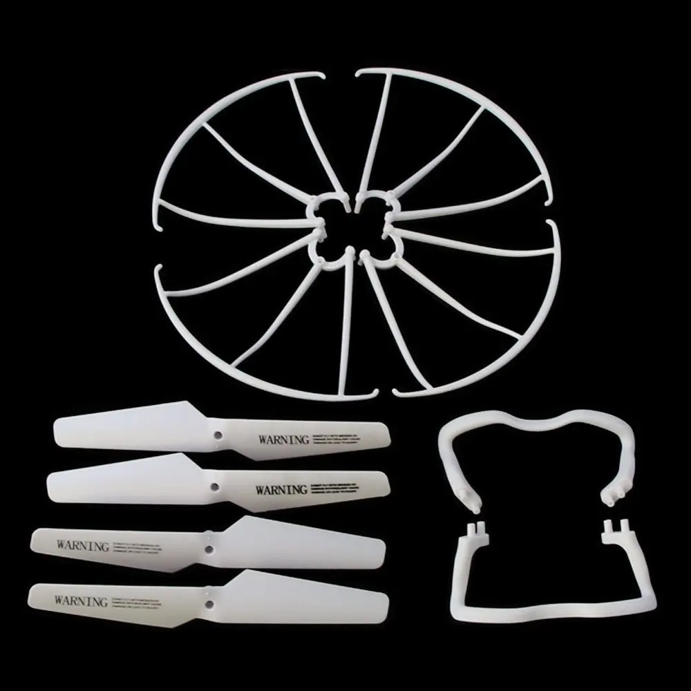 Syma X5 X5C X5C-1 RC Quadcopter Blade Propellers &amp Propeller Protectors Blades Frame Landing Skid Included Mounting Screws | Игрушки и