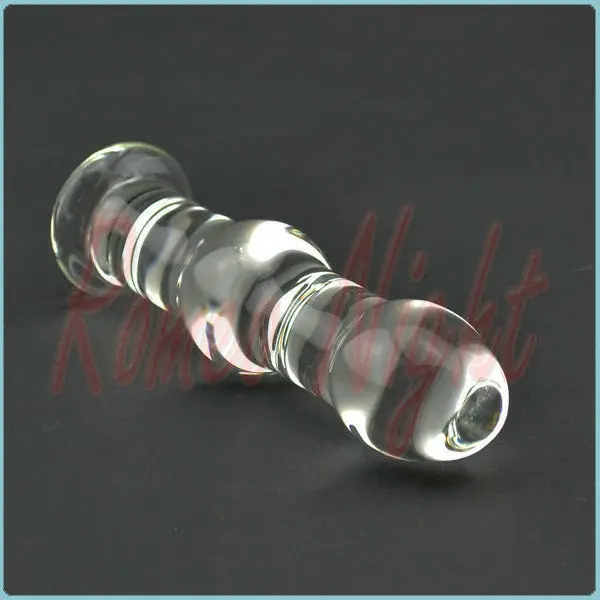 RomeoNight High Borosilicate Crystal Glass Sex Toys Butt Plug &amp Anal Products |