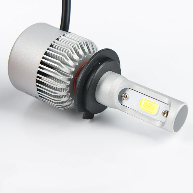 LDDCZENGHUITEC светодиодные лампы для автомобильных фар H4/H7/H11/H13/9005/9006(Подол короче спереди и длиннее сзади) фары дальнего и ближнего света светодиодный фары 8000LM 6500 к авто светодиодный фары 12v