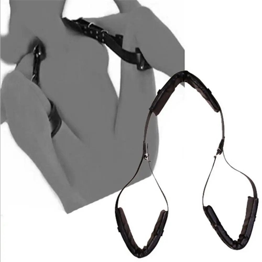 Кожа Губка БДСМ Связывание удерживающие открытые ноги взрослые SM игра веревки