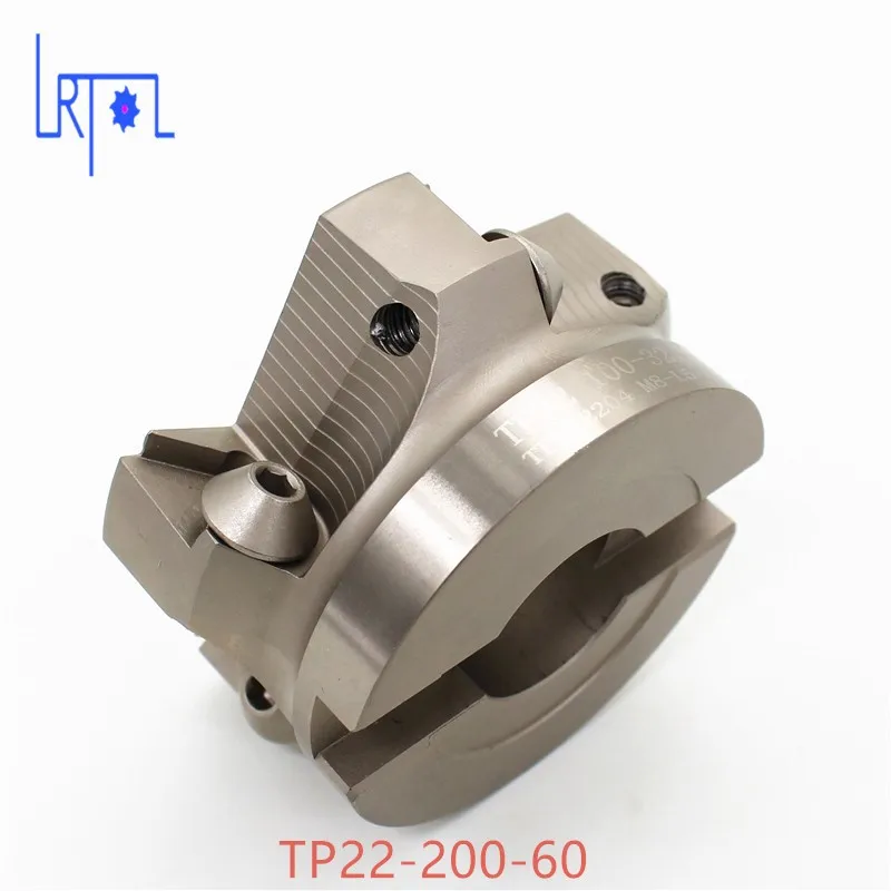 TP22 200 60 90 градусов прямоугольный плечевой Торцевой фрезерный резак с ЧПУ