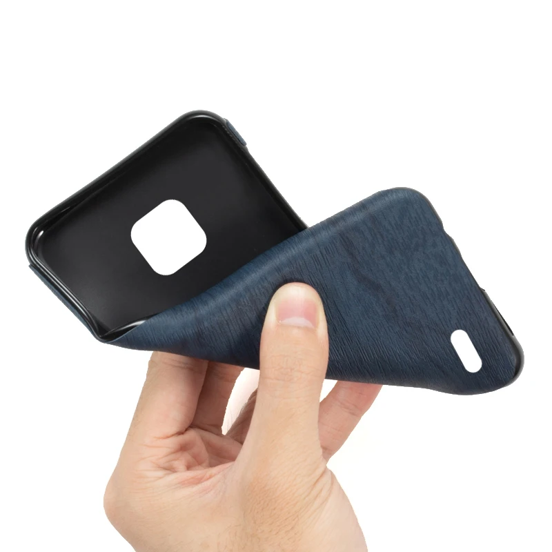 Чехол для Ulefone Note 7 с текстурой под дерево мягкий силиконовый чехол защитный