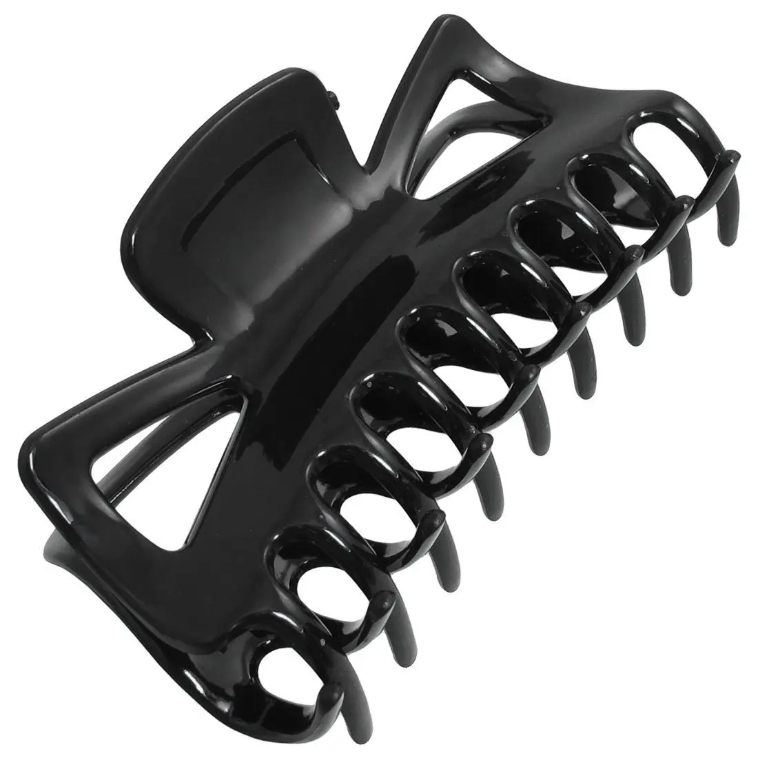 

SODIAL(R) Black Plastic Butterfly Style Hairpin Hair Claw Clip For Ladies