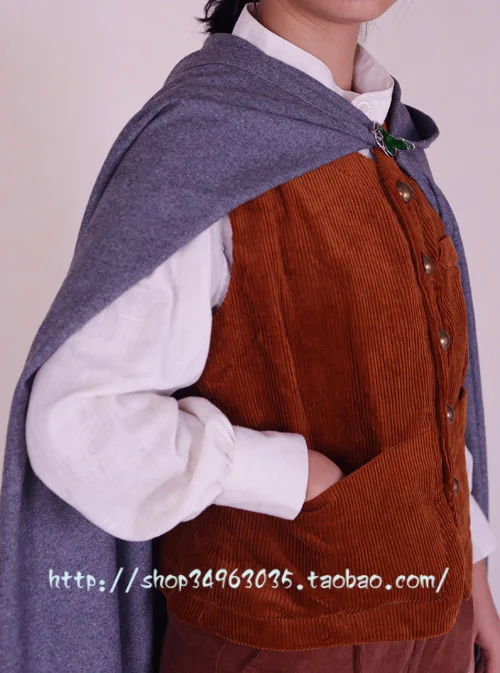 Костюм frodo костюм для косплея полный комплект персонализированный топ + пальто