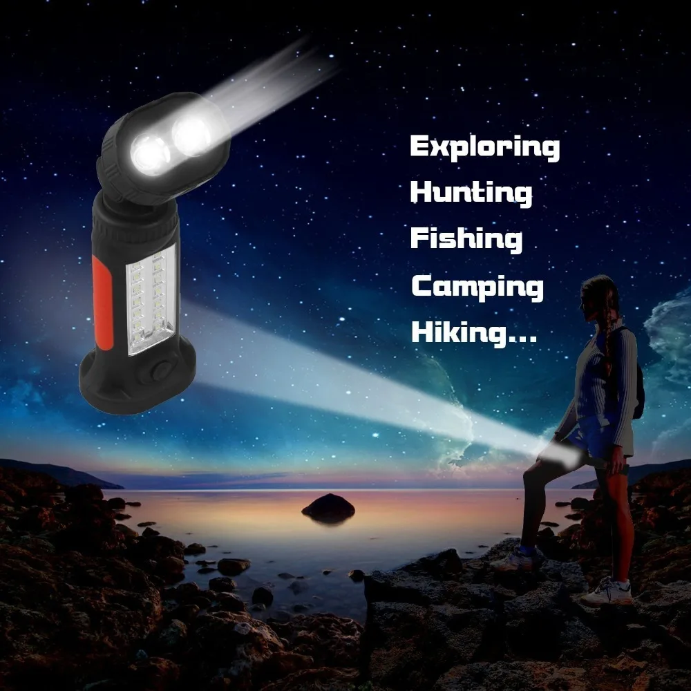 Портативный светодиодный светильник для кемпинга с поворотом на 360 градусов |