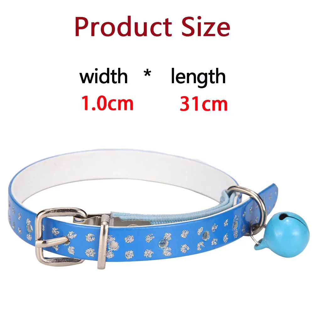 Ошейник для кошек Розовый жгут с колокольчиками воротники ожерелье котом товары