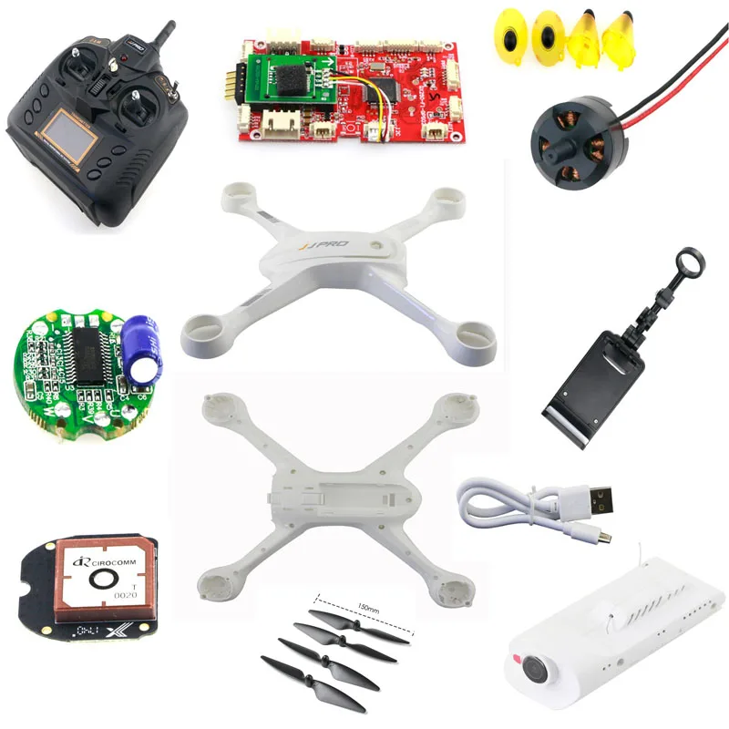 JJRC JJPRO X3 GPS дроны RC Квадрокоптер запасные части корпус лопасти двигателя приемник