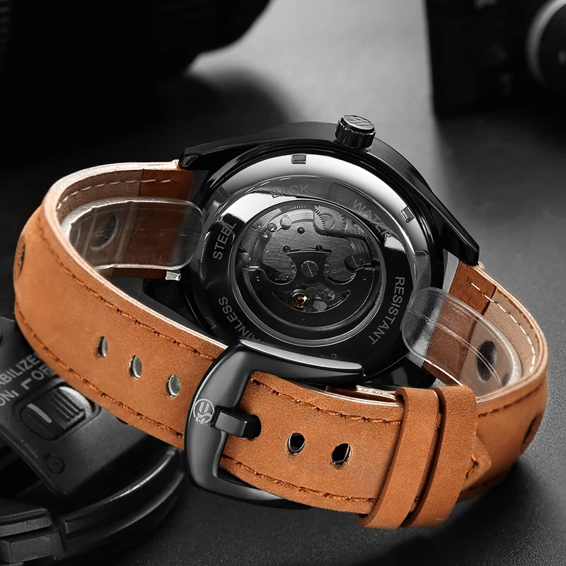 2019 повседневные спортивные модные водонепроницаемые автоматические мужские