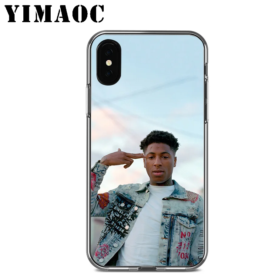 YoungBoy Never Broke Again Lil Baby Soft Silicone Case for Apple Iphone Xr Xs Max X 10 8 Plus 7 6S 6 SE 5S 5 7Plus 8Plus |
