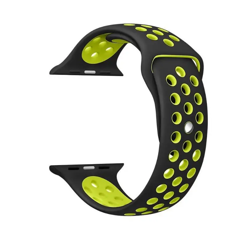 Для Apple watch band 5 4 ремешок силиконовый 40 мм 44 спортивный браслет 42 38 для Watch iwatch 3 2