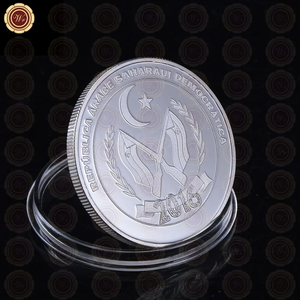 WR Новое поступление монета из цинкового сплава сувенирная в виде животного 999