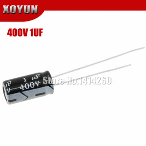 50 шт.лот Higt качество 400V1UF 6*12 мм 1 мкФ 400V 6*12 электролитический конденсатор