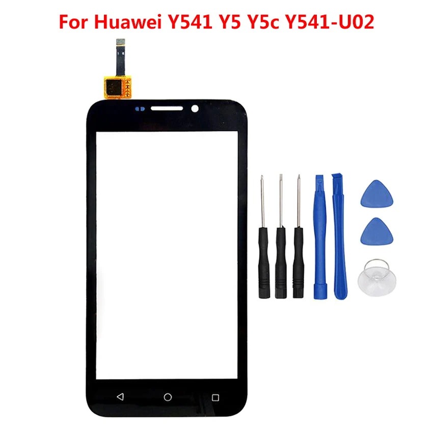 Для Huawei Y541 U02 Y541U02 Y5 Y5c Сенсорная Панель переднее стекло Len сенсорный экран