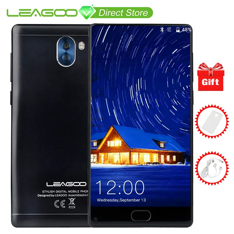 LEAGOO KIICAA микс 5 &quotободок менее Дисплей 4G смартфон MTK6750T Octa Core 3 GB Оперативная
