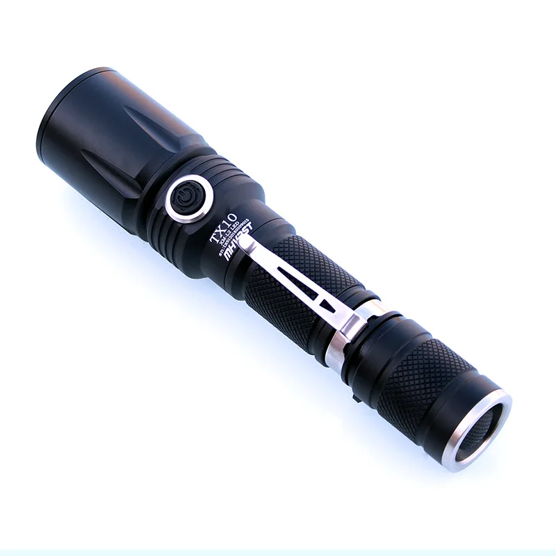 MHVAST TX10 Cree XM-L2 светодиодный тактический фонарь плавное затемнение, лагерь, поход, езда на велосипеде, ныряльщик, охота