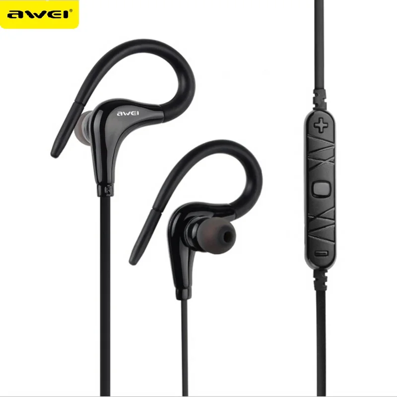 Awei Sport Mini Auriculares bluetooth гарнитура наушники в ухо телефон бутон беспроводные для iPhone