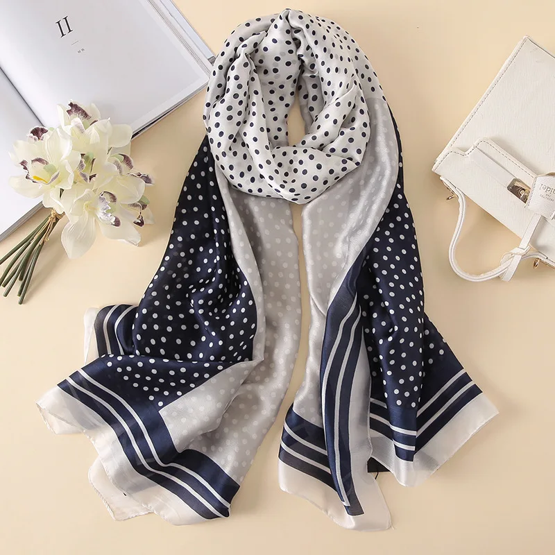 2018 фирменный женский дизайнерский шарф в стиле пэчворк модные летние шелковые