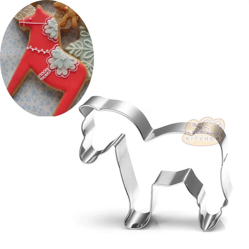 

Металлическая форма для печенья лошадка YUANPEN