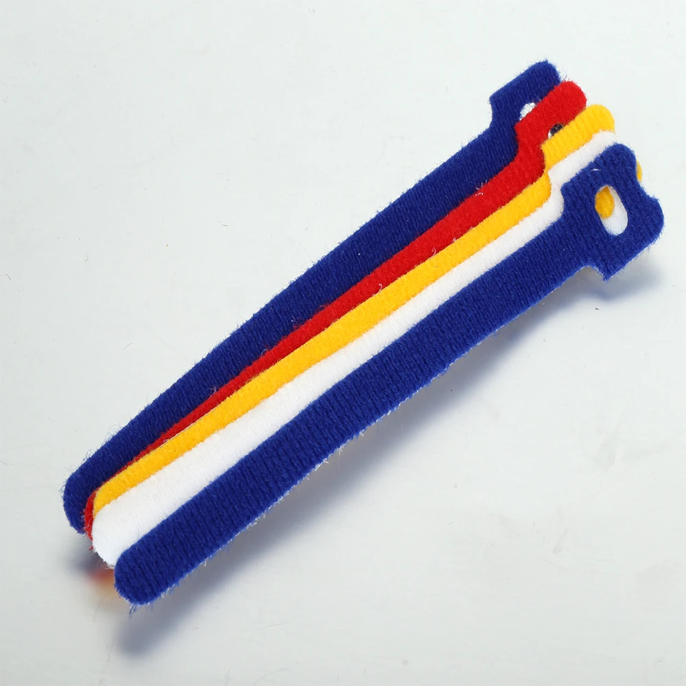 100 шт. многоразовые многофункциональные застежки на липучке для ПК ТВ компьютера