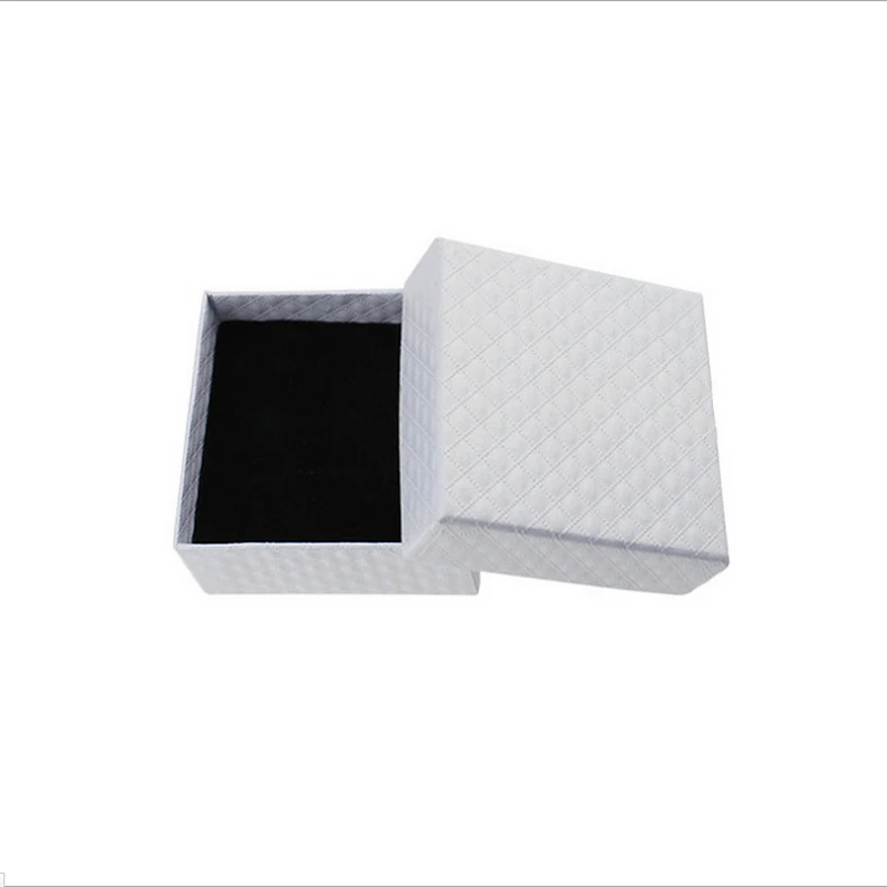 Новая 5 цветов хорошая коробка 5x5x3 см бежевый/красный/белый/крафт-бумага синего