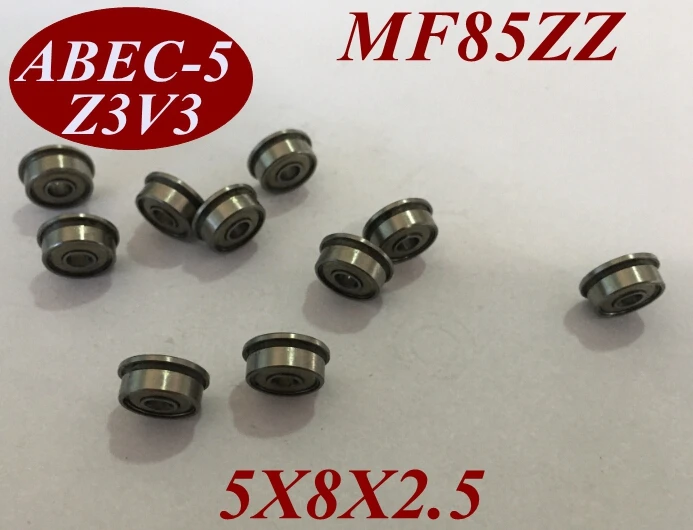 2 шт. MF85Z MF85ZZ MF85 ZZ Z 5X8X2.5 мм 5*8*2 5 миниатюрный роликовый вал мотор глубокий шаровой