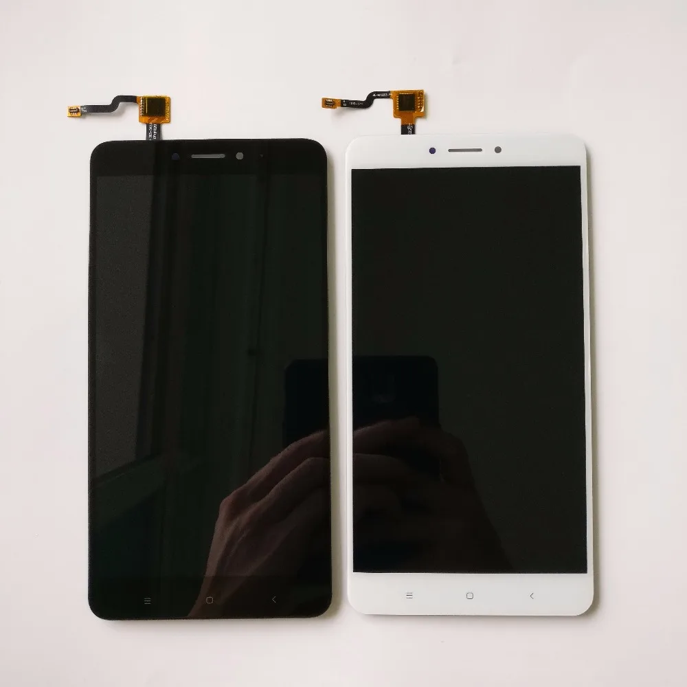100% протестированный черный/белый 6 44 дюймовый ЖК дисплей для Xiaomi Mi Max 2 сенсорный