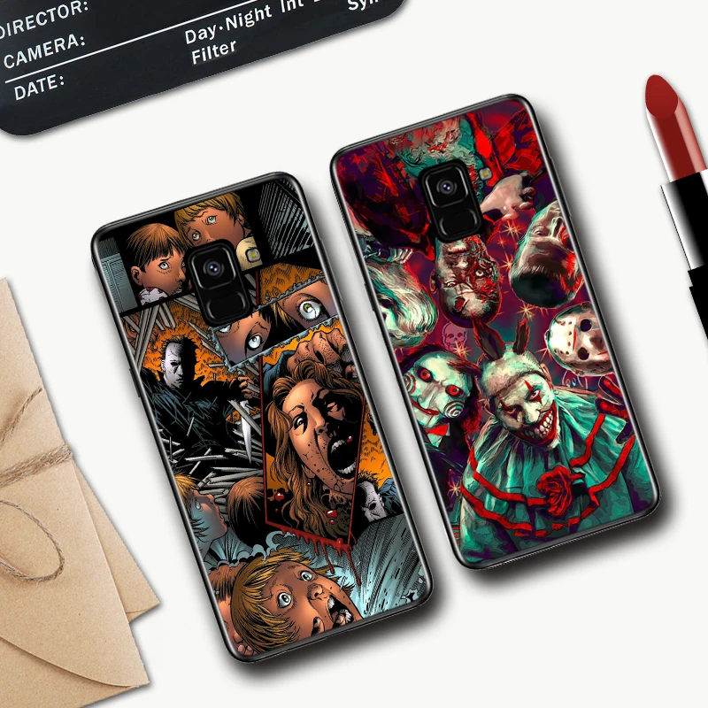 Lavaza Джокера клоун ужас Coque силиконовый чехол для Samsung A3 A5 A6 плюс A7 A8 A9 A10 A30 A40 A50 A70 J6