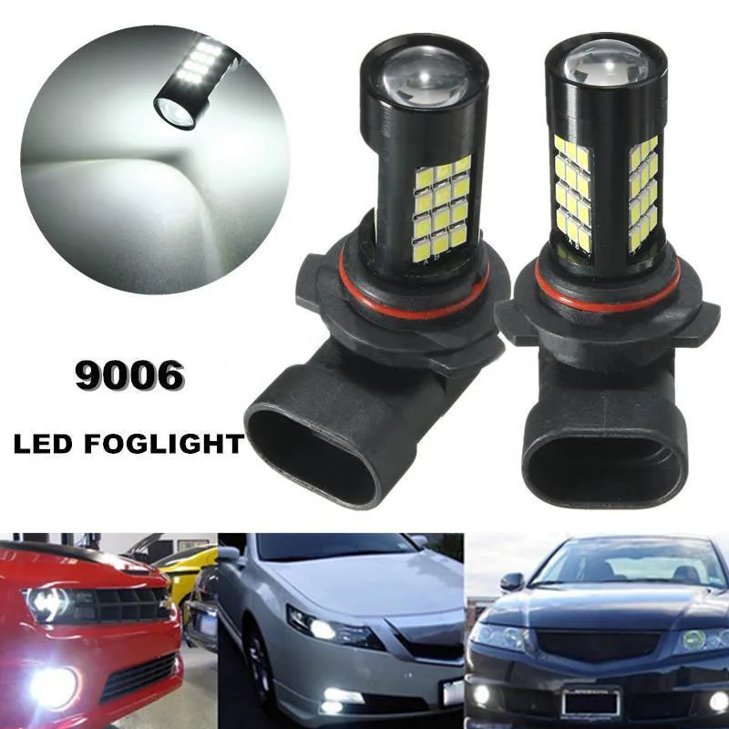 2 шт./компл. 9006 HB4 2835 42SMD светодиодный Canbus Error Free туман светильник лампочка 6500K