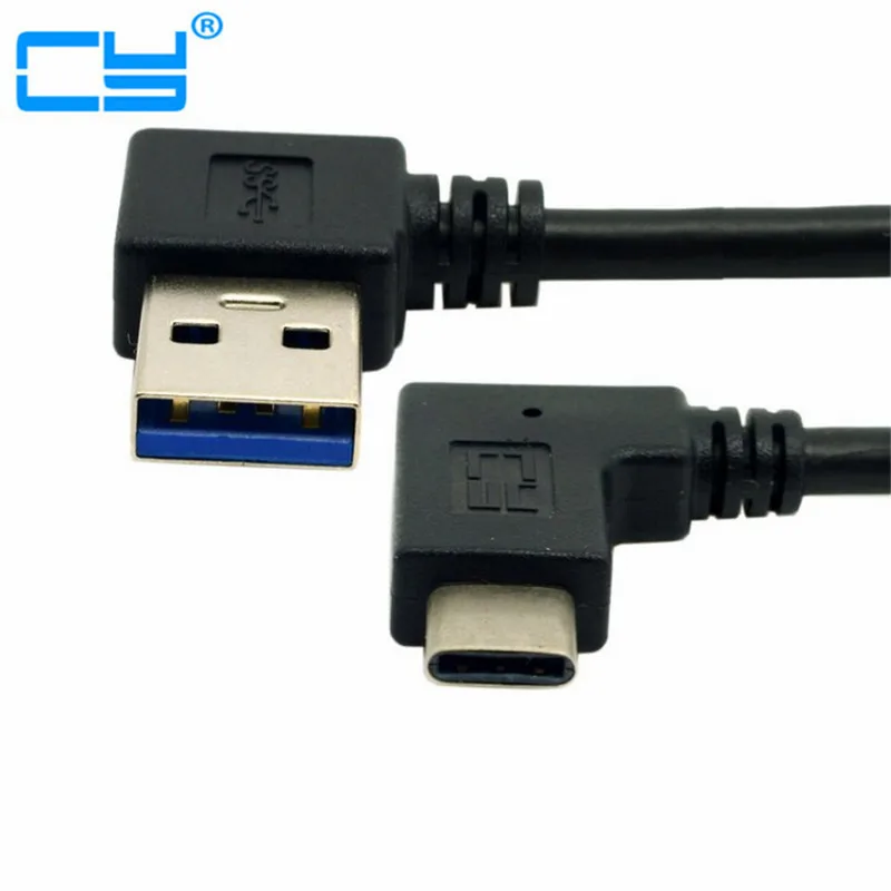 Реверсивный USB 3 1 USB-C под углом 90 градусов вверх и вниз левый правый Угловой