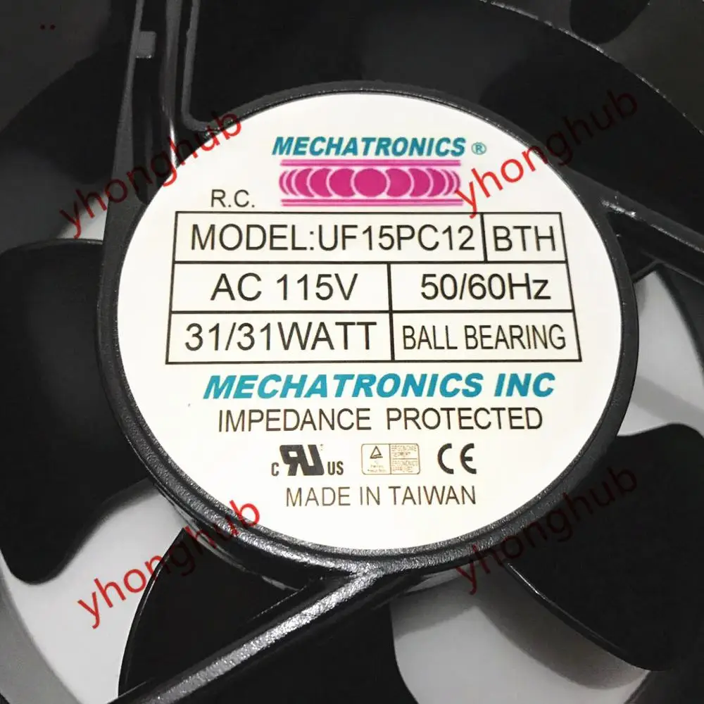 MECHATRONICS UF15PC12 BTH AC 115 в 50/60 Гц 150x150x50 мм вентилятор охлаждения сервера | Компьютеры и