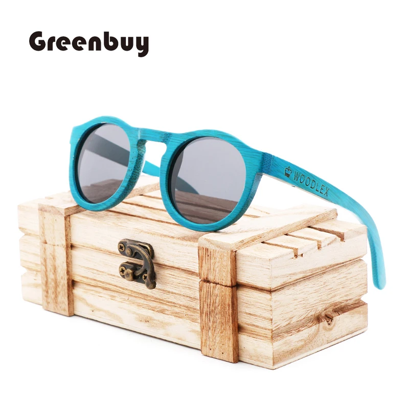 Солнцезащитные очки Man2019 классические ретро солнцезащитные из бамбука и дерева