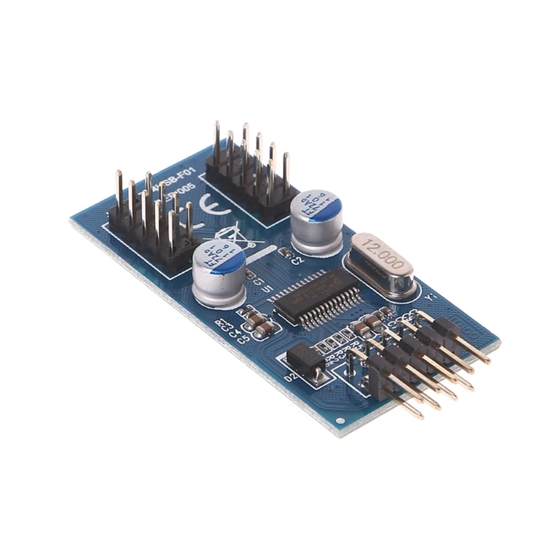 Чехол для ПК с внутренним 9-контактным USB 2 0 на Dual 9-контактный PCB двойным
