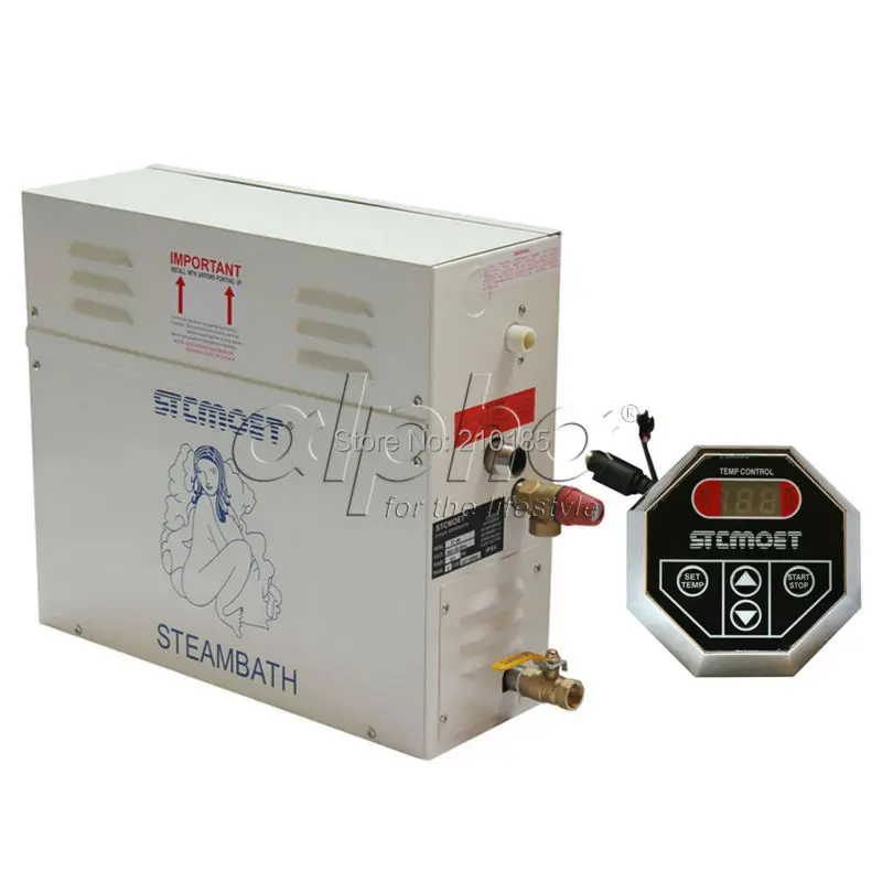 Бесплатная доставка 7.0KW380-415V 50HZ 3 фазы паровой генератор душевая Паровая Ванная