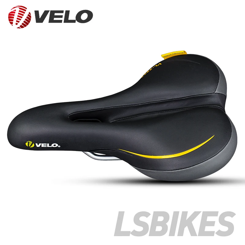 Velo 3205 велосипедное седло Pro Mtb широкое комфортное мягкое сиденье для велосипеда