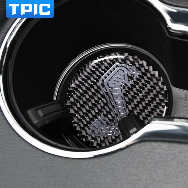 Автомобильные аксессуары TPIC интерьер для Ford Mustang 2015 2019 подставка чашки из