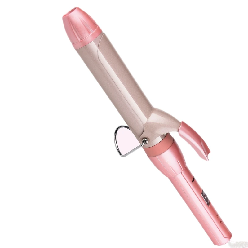 Htc Electric Ceramic Hair Curlers Straight Curly Dual-Use Straightener Iron Curling Wand Styling Tool | Красота и здоровье