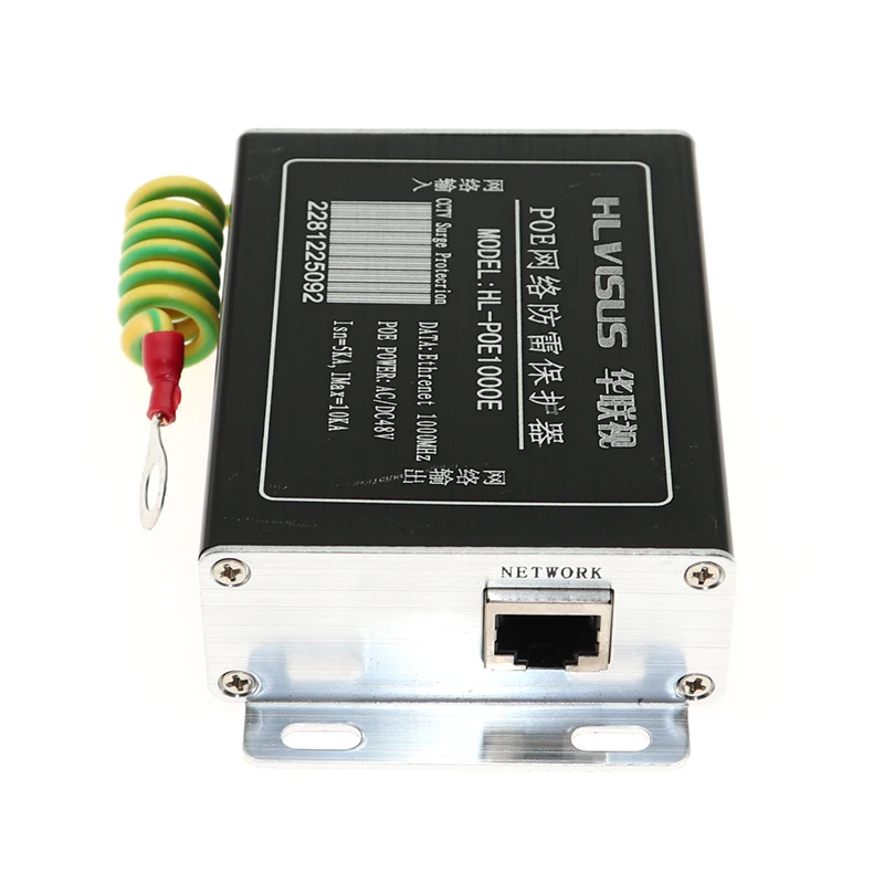 Ip-камера сетевой коммутатор POE RJ45 и Защита от перенапряжения устройство Lightning
