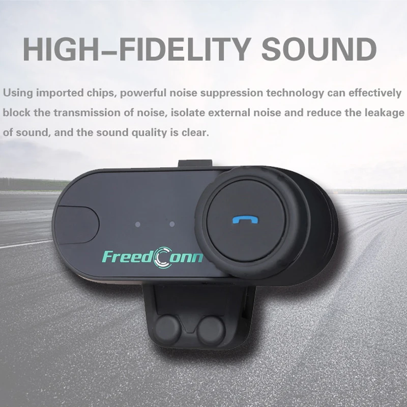 Мотоциклетный шлем беспроводные наушники bluetooth водонепроницаемые Freedconn T-COM VB громкой связи гарнитура с 3 гонщиками+ fm-радио