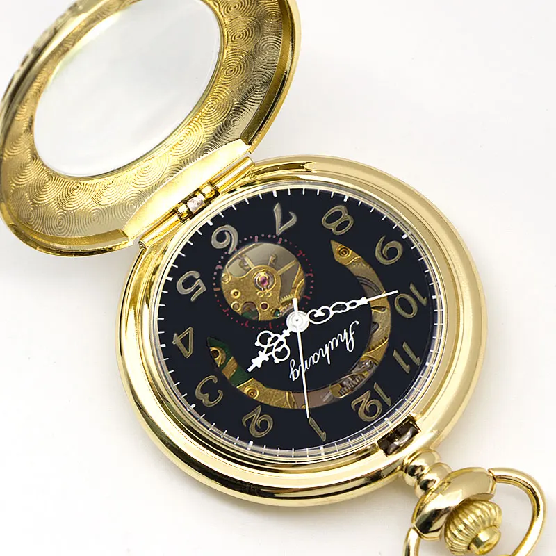 Модные уникальные подарки Классические Автоматические Механические карманные