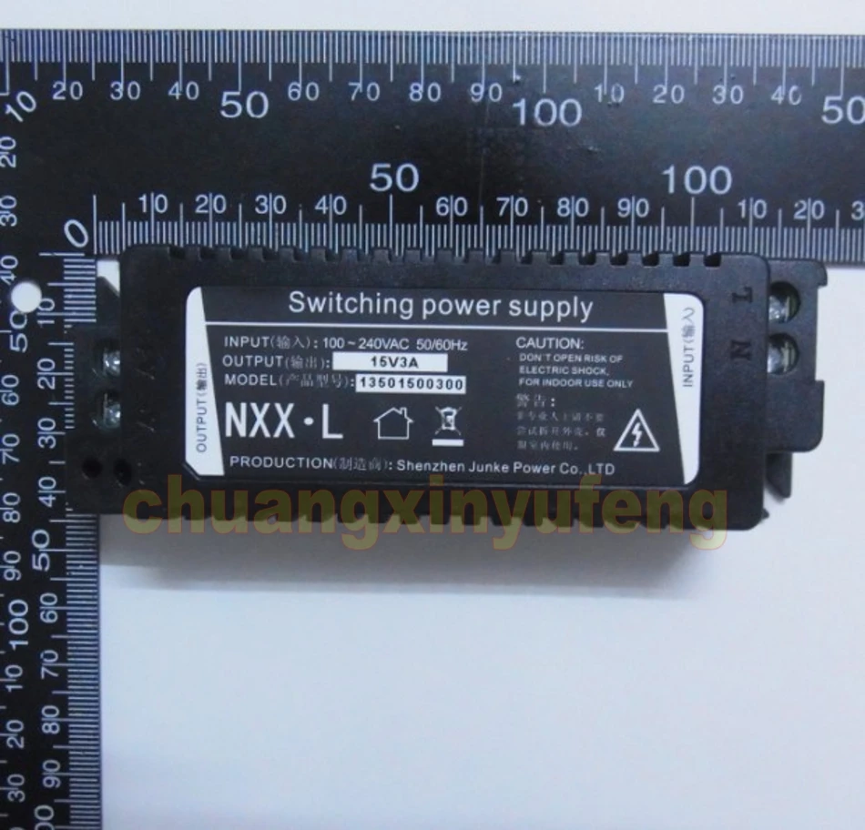 Бесплатная доставка AC100 240V для 15V3A 45 Вт AC DC светодиодный импульсный источник