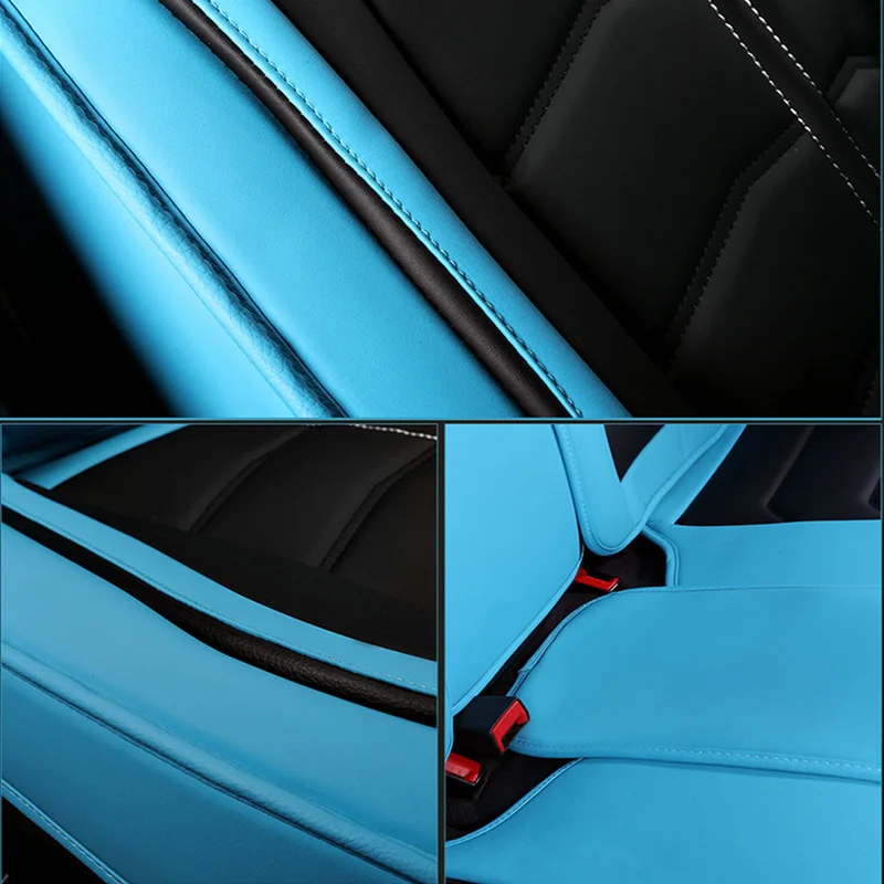 Спортивный кожаный чехол на автомобильное сиденье для BMW e30 e34 e36 e39 e46 e60 e90 f10 f30 x3 x5 x6