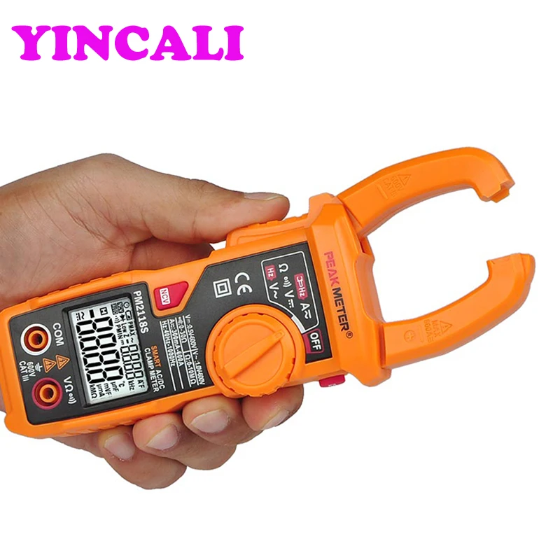 Быстрая доставка 2 шт./лот портативный смарт измеритель переменного/постоянного