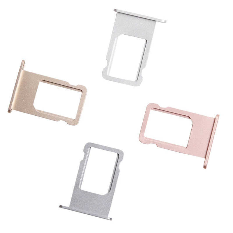 1 шт. x Новый держатель слота для sim-карты запасные части iPhone 6S Plus 5 5&quot | Мобильные